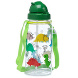 Garrafa Infantil com Palhinha 450 ml - Dinosauria Jr