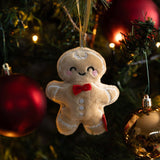 Ho-Ho-Hornaments - Decoração de Natal em Peluche - Gingerbread - Legami Natal