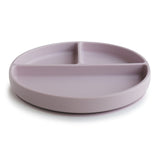 Silikonteller mit Saugnapf – Soft Lilac – Mushie