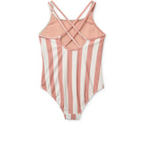 Fato de Banho Suna Stripe - Coral Blush - Liewood