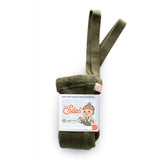 Collant sem Pés e Suspensórios - Coleção Warmy - Olive