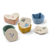 Conj. de 4 Caixas de Lanche Toto - Tamtam - Liewood