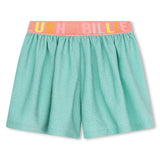 „Coole“ Shorts aus glänzendem Stoff – Billieblush