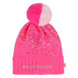 Gorro com Pompom e Lantejoulas Billieblush