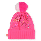 Gorro com Pompom e Lantejoulas Billieblush