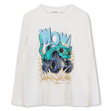 T-Shirt Manga Comprida WOW - Billieblush