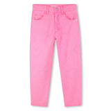 Calças de Ganga Corações Rosa - Billieblush