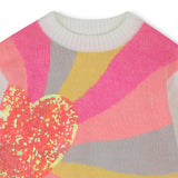 Camisola de Malha Coração - Billieblush