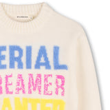 Camisola de Malha "Serial Dreamer Wanted" - Billieblush