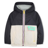 Corta-vento com Forro Polar e Capuz "Never Tired"  - Billieblush