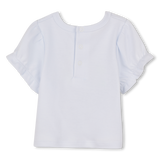 T-Shirt Manga Curta Morangos - Billieblush