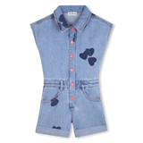 Macacão de Ganga Corações - Billieblush