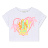 T-Shirt Manga Curta "Surf Crush" - Billieblush
