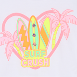 T-Shirt Manga Curta "Surf Crush" - Billieblush