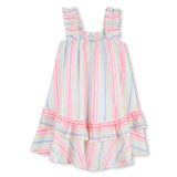 Vestido Folhos e Lantejoulas - Billieblush