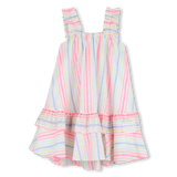 Vestido Folhos e Lantejoulas - Billieblush