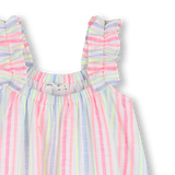 Vestido Folhos e Lantejoulas - Billieblush