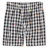 Conj. T-shirt e Calções Gingham Corações - Billieblush