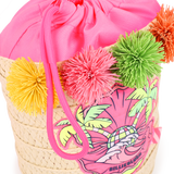 Bolsa Tiracolo com Pom Pom - Billieblush
