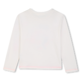 T-Shirt Manga Comprida - Life is a Party - Rice - Billieblush