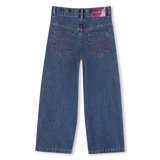Calças de Denim com Aplicações - Stone Pousse - Billieblush