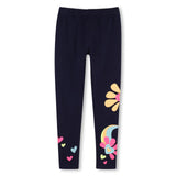 Legging com Flores - Blue Indigo - Billieblush