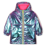 Casaco Corta-Vento com Capuz - Violet Tulip - Billieblush