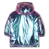 Casaco Corta-Vento com Capuz - Violet Tulip - Billieblush