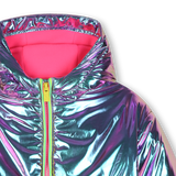 Casaco Corta-Vento com Capuz - Violet Tulip - Billieblush