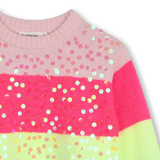 Suéter Lantejoulas - Multicoloured - Billieblush