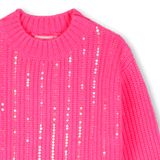 Suéter com Lantejoulas - Storm Pink - Billieblush