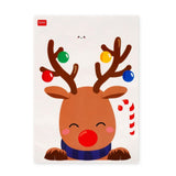 Conj. de 70 Autocolantes Eletrostáticos para Janelas - Windo-Wow - Legami Natal