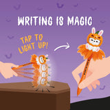 (Pré-Venda) - Caneta de Gel Luminosa - Writing is Magic - Pumpkin Bunny - Halloween - Legami