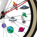 Juego de 30 decoraciones para ruedas de bicicleta: ¡mejora tu bicicleta! - Espacio