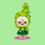 Mini Bricks - You Grow Girl - 897 Pçs - Momiji