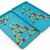 Jogo Magnético - Quebra Cabeças de Fósforos - The Purple Cow