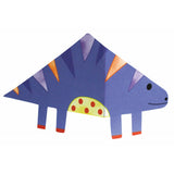 Colorir com Aquarela e Origami - Dinos