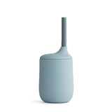 Copo Sippy em Silicone com Palhinha - Sea Blue/Blue Wave - Liewood