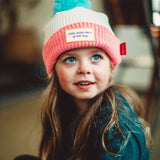 Gorro Color Block - Pink Ice - Hello Hossy