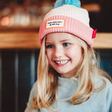 Gorro Color Block - Pink Ice - Hello Hossy