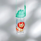 Garrafa Infantil com Palhinha 450 ml - Zooniverse