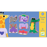 Trio Savana - Puzzle de Animais - Djeco