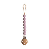 Fita para Chupetes em Silicone Halo - Mauve - Mushie