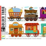 Golden Train - Jogo de Cartas de Memória e Estratégia - Djeco