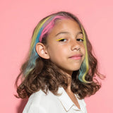 Conj. de 6 Gizes Coloridos para o Cabelo - Rainbow - Omy