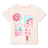 „Keep on Shining“ Kurzarm-T-Shirt – Billieblush