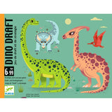 Jogo de Cartas de Tática - Dino Draft - Djeco