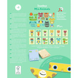 Inzebox - Jogo Magnético - Mix Animals - Djeco