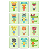 Inzebox - Jogo Magnético - Mix Animals - Djeco