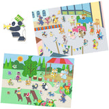Feira - Autocolantes Reutilizáveis - Djeco